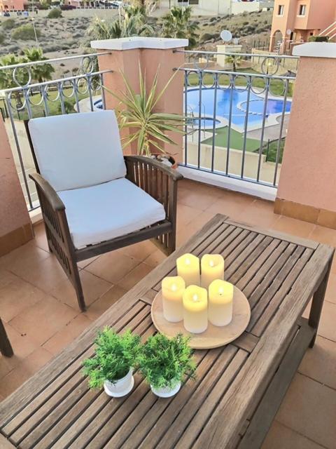 Penthouse Mojon Hills Apartment Isla Plana Bagian luar foto