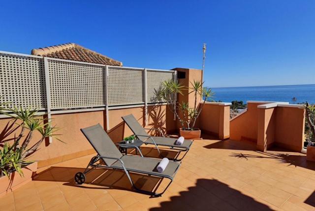 Penthouse Mojon Hills Apartment Isla Plana Bagian luar foto